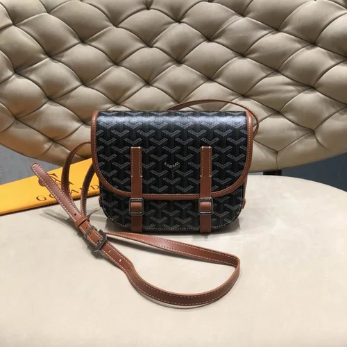 11 Goyard One Shoulder Bag Medium Women Luxury Coated Canvas