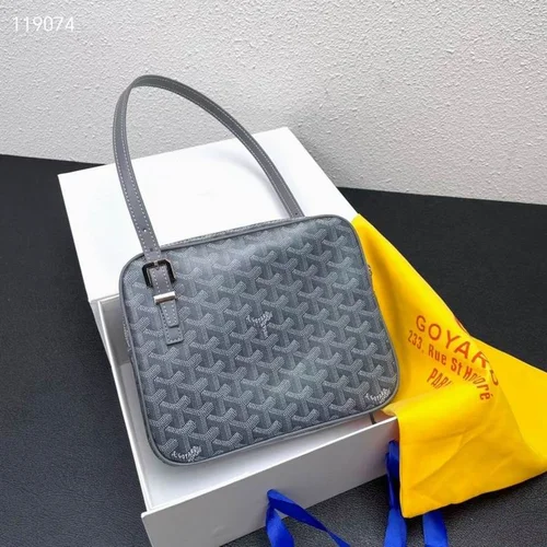 11 Goyard One Shoulder Bag Medium Women Luxury Coated Canvas