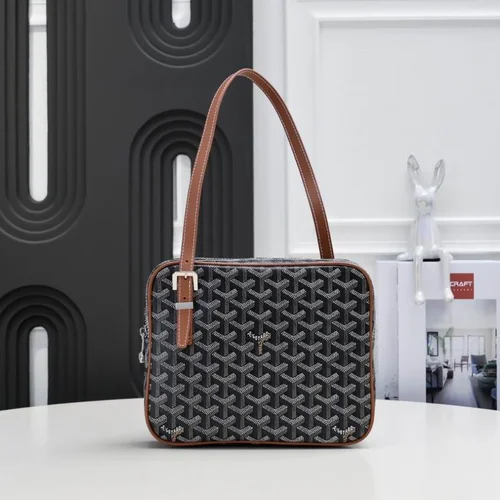 11 Goyard One Shoulder Bag Medium Women Luxury Coated Canvas