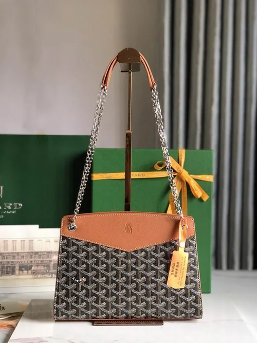 11 Goyard One Shoulder Bag Medium Women Luxury Coated Canvas