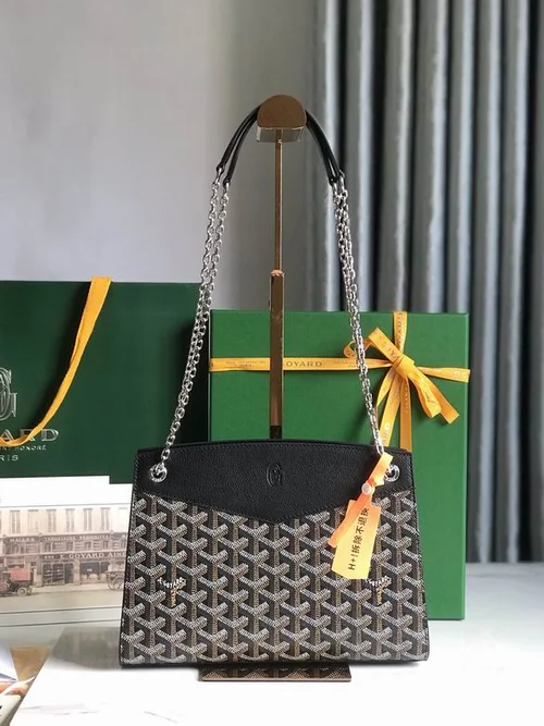 11 Goyard One Shoulder Bag Medium Women Luxury Coated Canvas