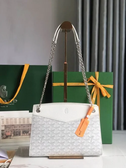 11 Goyard One Shoulder Bag Medium Women Luxury Coated Canvas