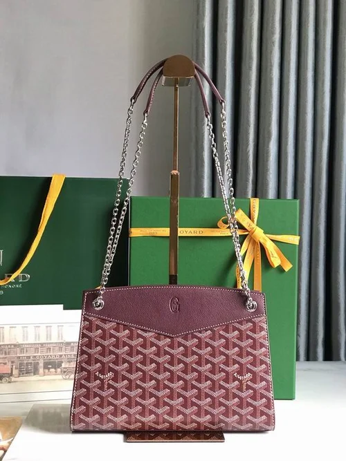 11 Goyard One Shoulder Bag Medium Women Luxury Coated Canvas