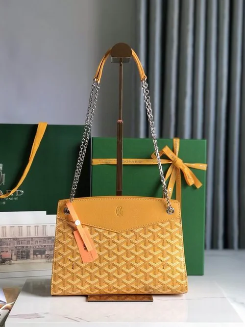 11 Goyard One Shoulder Bag Medium Women Luxury Coated Canvas