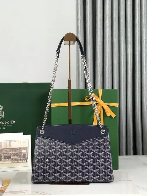 11 Goyard One Shoulder Bag Medium Women Luxury Coated Canvas