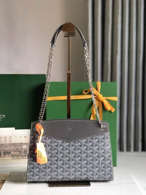 11 Goyard One Shoulder Bag Medium Women Luxury Coated Canvas