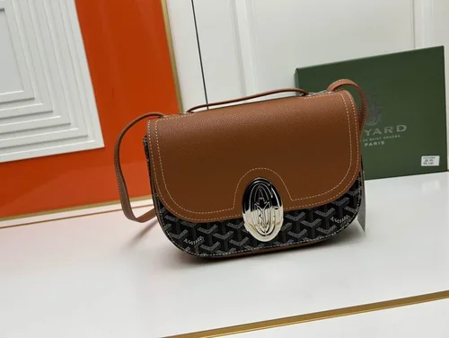 11 Goyard One Shoulder Bag Medium Women Luxury Coated Canvas