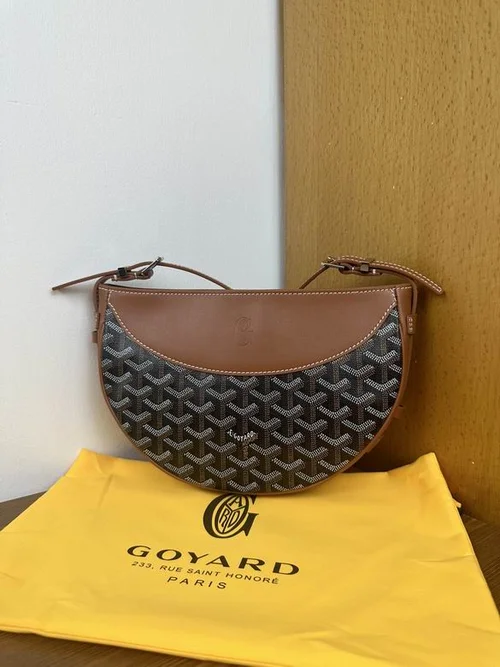 11 Goyard One Shoulder Bag Medium Women Luxury Coated Canvas