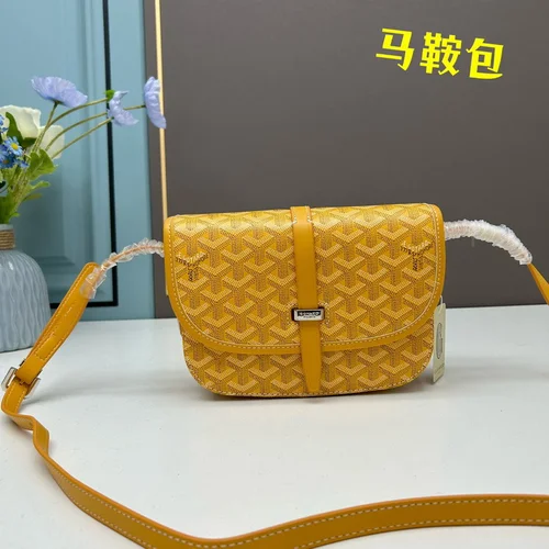 11 Goyard One Shoulder Bag Medium Women Luxury Coated Canvas