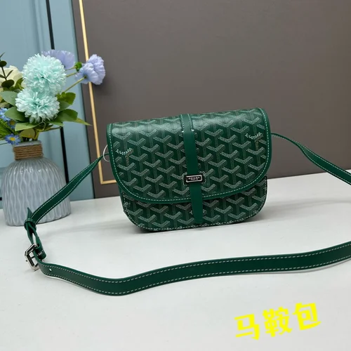 11 Goyard One Shoulder Bag Medium Women Luxury Coated Canvas