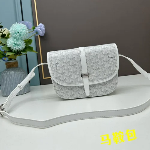 11 Goyard One Shoulder Bag Medium Women Luxury Coated Canvas