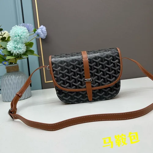 11 Goyard One Shoulder Bag Medium Women Luxury Coated Canvas
