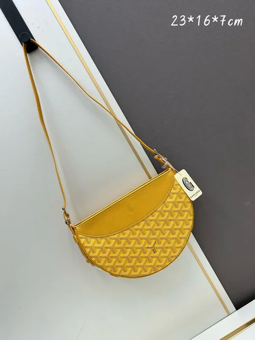 11 Goyard One Shoulder Bag Medium Women Luxury Coated Canvas
