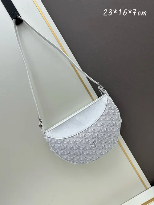 11 Goyard One Shoulder Bag Medium Women Luxury Coated Canvas