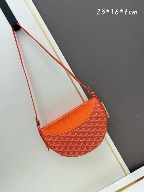 11 Goyard One Shoulder Bag Medium Women Luxury Coated Canvas