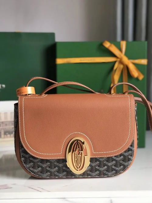 Goyard Original One Shoulder Bag Authentic Coated Canvas