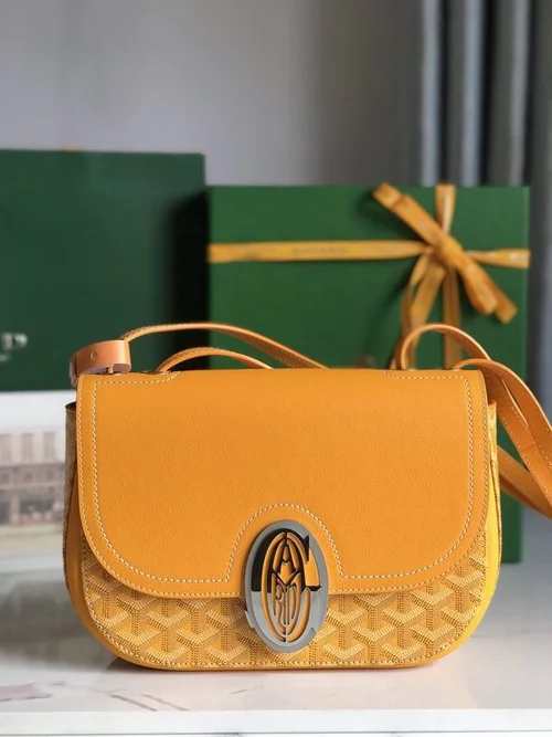 Goyard Original One Shoulder Bag Authentic Coated Canvas