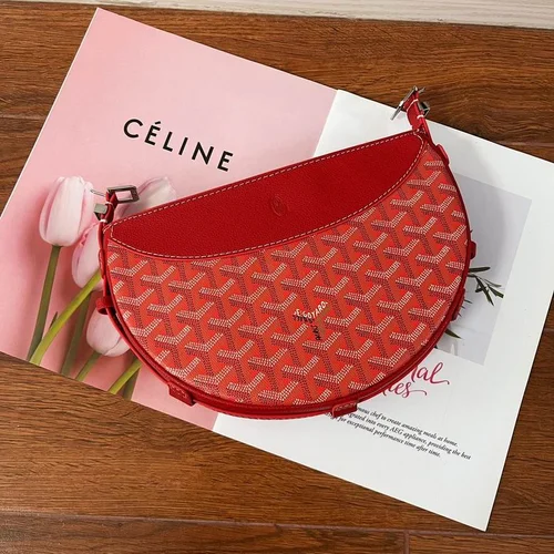 Goyard Original One Shoulder Bag Authentic Coated Canvas