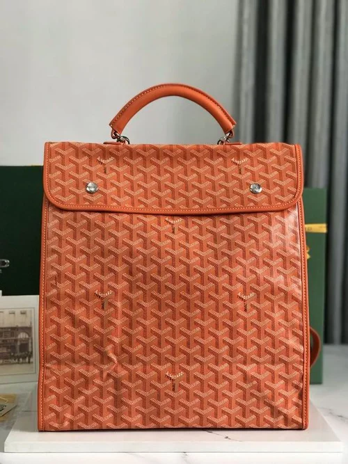 Goyard Original Backpack Large Authentic Coated Canvas Luxury