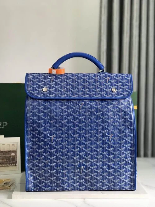 Goyard Original Backpack Large Authentic Coated Canvas Luxury