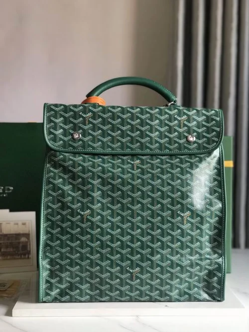 Goyard Original Backpack Large Authentic Coated Canvas Luxury