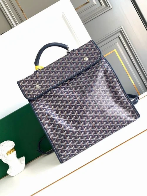 Goyard Original Backpack Large Authentic Coated Canvas Luxury