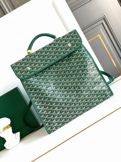 Goyard Original Backpack Large Authentic Coated Canvas Luxury