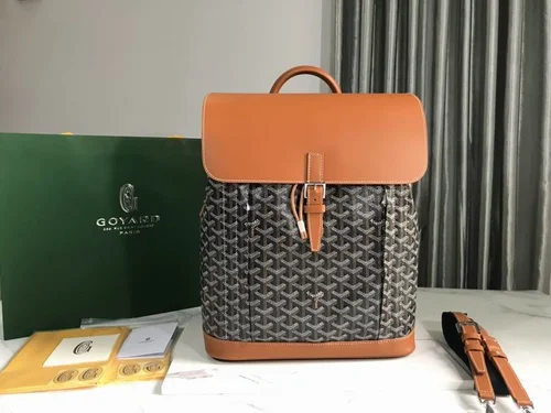 Goyard Original Backpack Large Authentic Coated Canvas Luxury