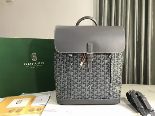 Goyard Original Backpack Large Authentic Coated Canvas Luxury