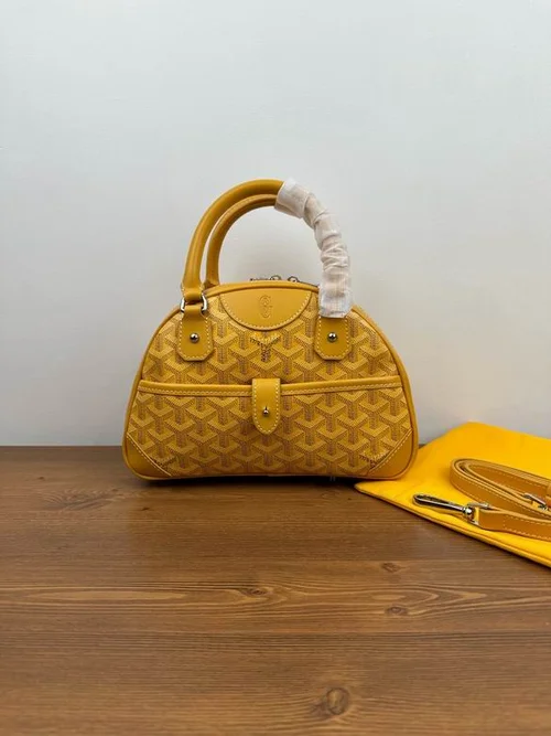 11 Goyard Handbag Medium Women Luxury Coated Gilbert Canvas