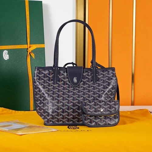 11 Goyard Handbag Medium Women Luxury Coated Gilbert Canvas