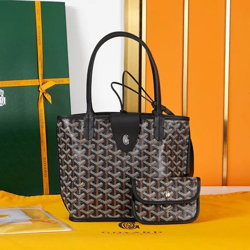 11 Goyard Handbag Medium Women Luxury Coated Gilbert Canvas