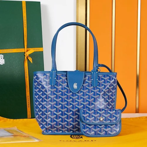 11 Goyard Handbag Medium Women Luxury Coated Gilbert Canvas