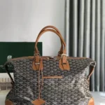 Goyard Original Travel Bag Authentic Coated Canvas Luxury