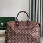 Goyard Original Travel Bag Authentic Coated Canvas Luxury