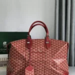 Goyard Original Travel Bag Authentic Coated Canvas Luxury
