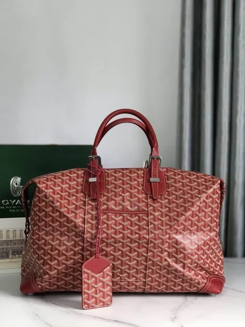 Goyard Original Travel Bag Authentic Coated Canvas Luxury
