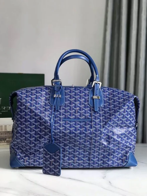 Goyard Original Travel Bag Authentic Coated Canvas Luxury