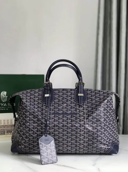 Goyard Original Travel Bag Authentic Coated Canvas Luxury