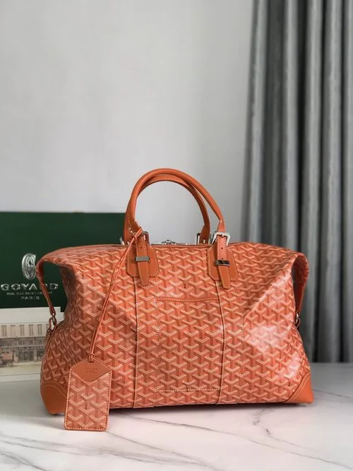 Goyard Original Travel Bag Authentic Coated Canvas Luxury