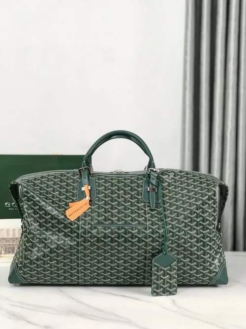 Goyard Original Travel Bag Authentic Coated Canvas Luxury