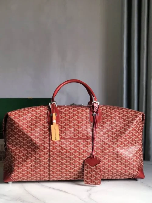 Goyard Original Travel Bag Authentic Coated Canvas Luxury