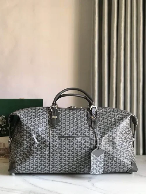 Goyard Original Travel Bag Authentic Coated Canvas Luxury