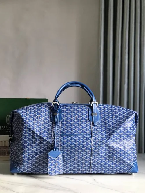 Goyard Original Travel Bag Authentic Coated Canvas Luxury