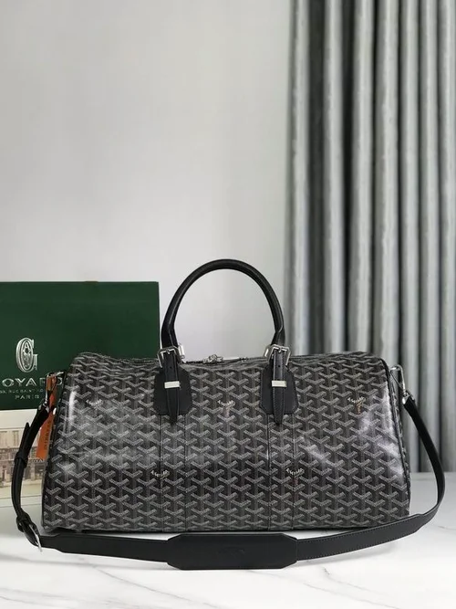 Goyard Original Travel Bag Authentic Coated Canvas Luxury