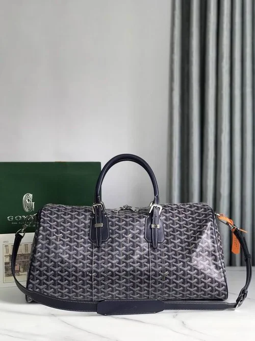 Goyard Original Travel Bag Authentic Coated Canvas Luxury