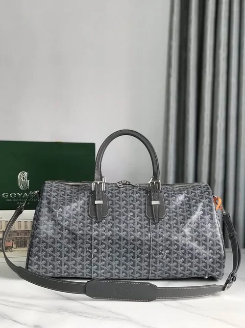 Goyard Original Travel Bag Authentic Coated Canvas Luxury