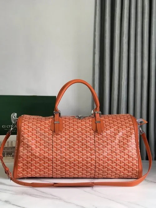 Goyard Original Travel Bag Authentic Coated Canvas Luxury