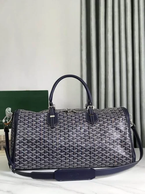 Goyard Original Travel Bag Authentic Coated Canvas Luxury