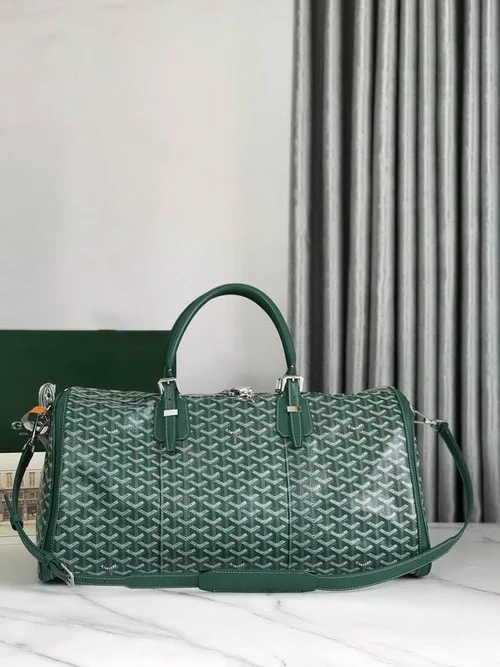 Goyard Original Travel Bag Authentic Coated Canvas Luxury
